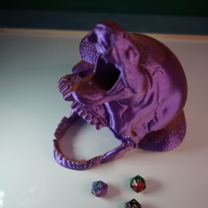 Skull & Snake Dice Tower