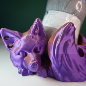 3D Fox Yarn Bowl