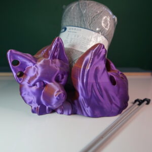 Alternative view of 3D Fox Yarn Bowl