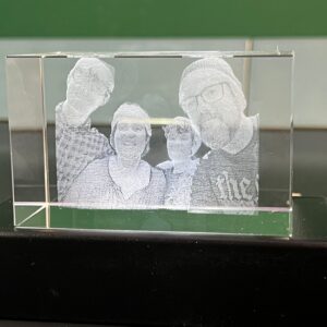 Alternative view of Inner Engraving Crystal - Block